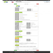 Datos de importación de coche de coche